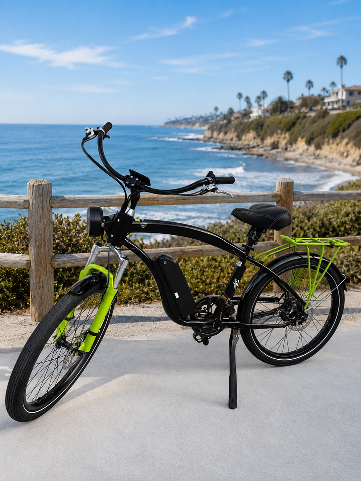 Black & Green Coastal Cruiser