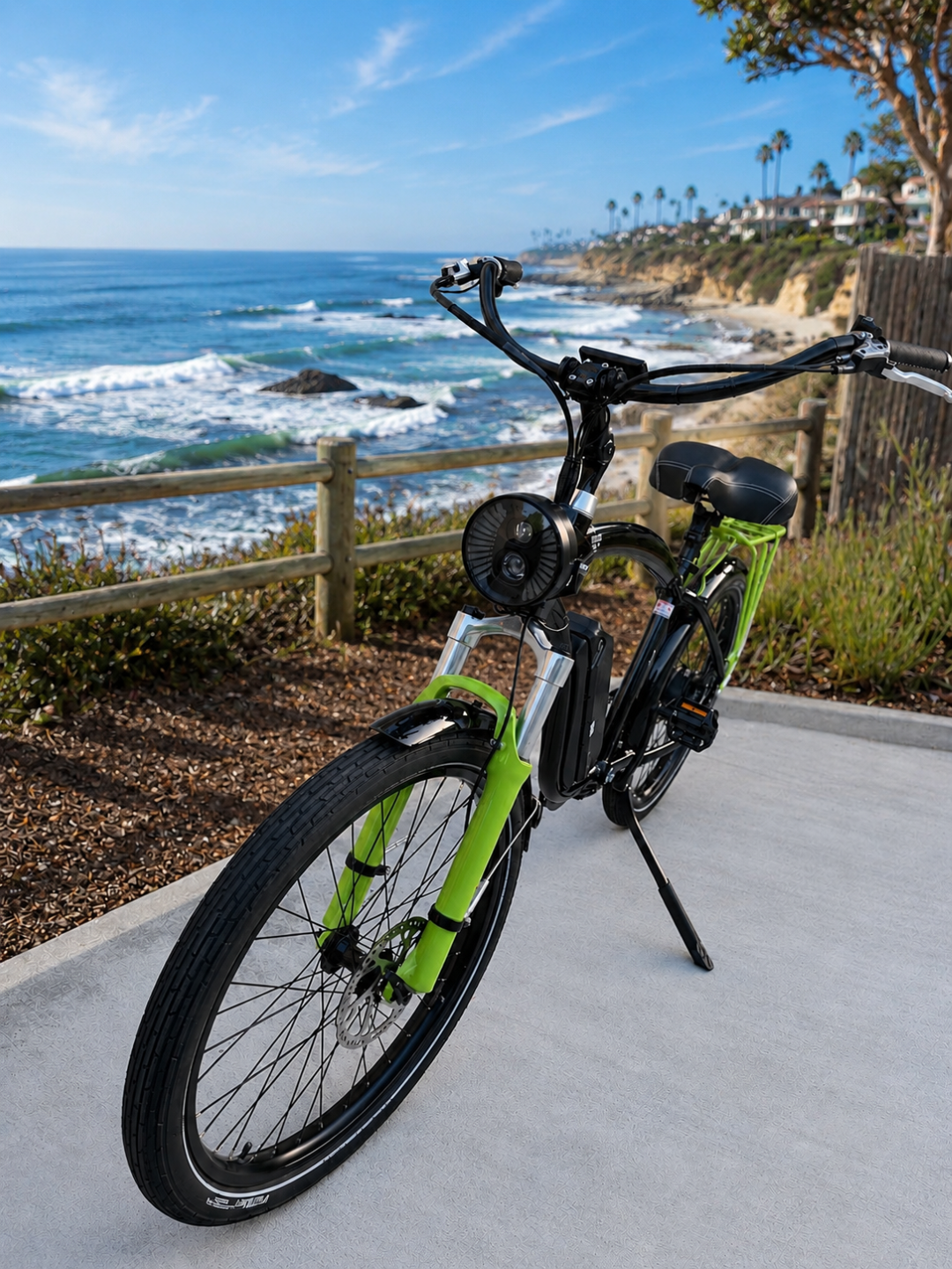 Black & Green Coastal Cruiser